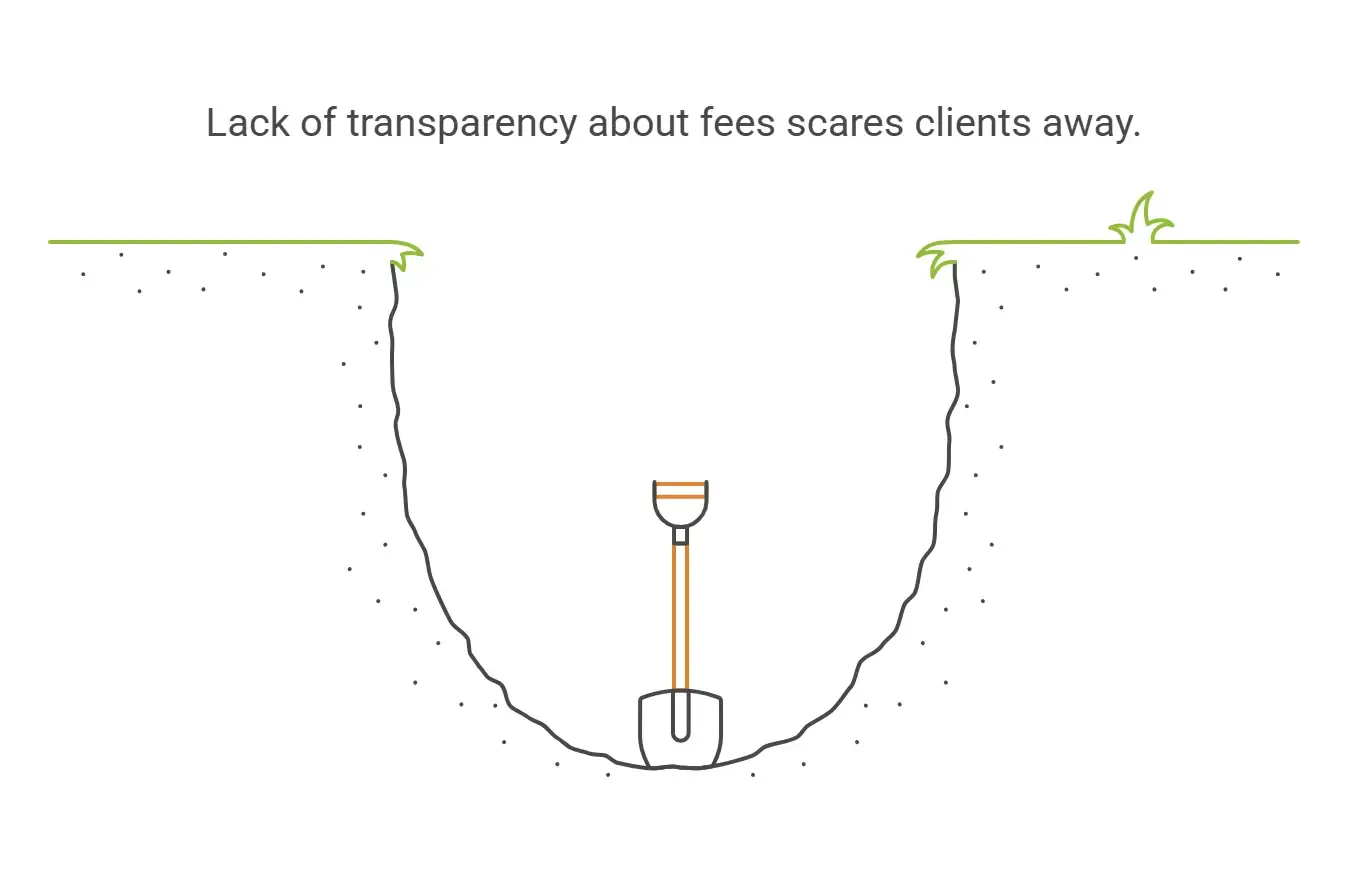 be open about pricing